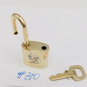 Authentic Louis Vuitton lock and key 310
